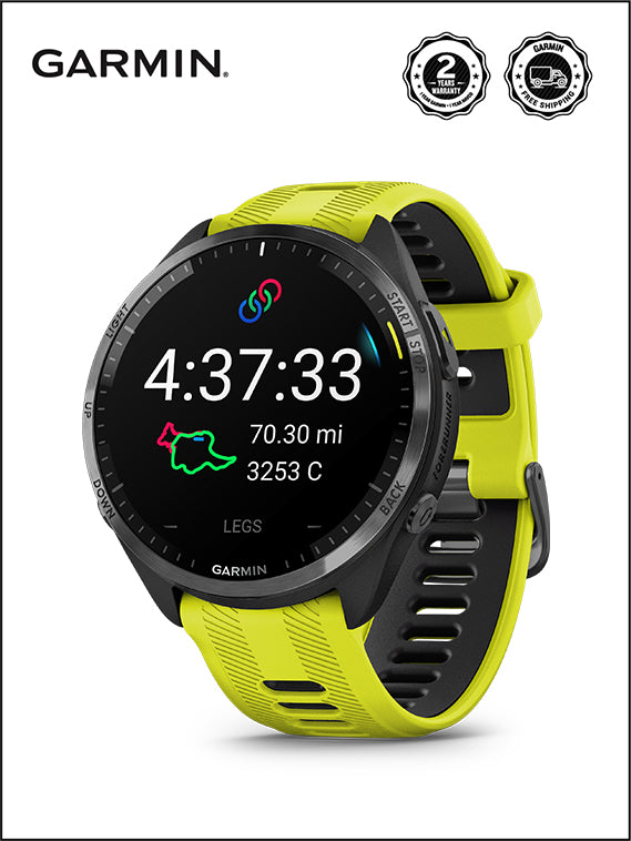 Forerunner 965, GPS, SEA, Amp Yellow