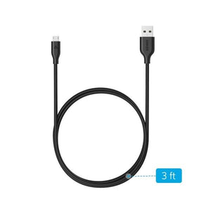 Anker PowerLine Micro USB Cable 3ft Black