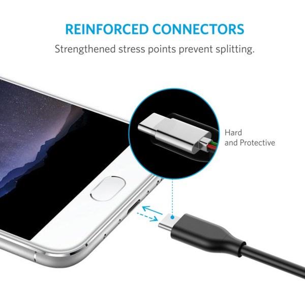 Anker PowerLine USB-C to USB 3.0 Cable 3ft Black