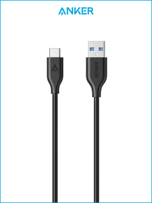 Anker PowerLine USB-C to USB 3.0 Cable 3ft Black