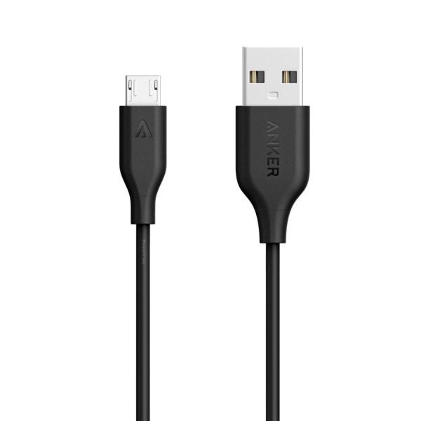 Anker PowerLine Micro USB Cable 3ft Black